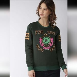 SCOTCH & SODA women Crewneck size XS Nice green color